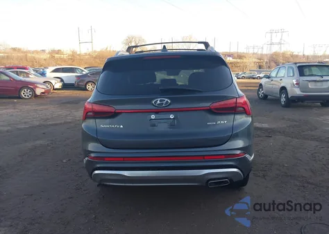 2021 Hyundai Santa Fe Calligraphy z USA, uszkodzony, nr VIN 5NMS5DAL3MH360167